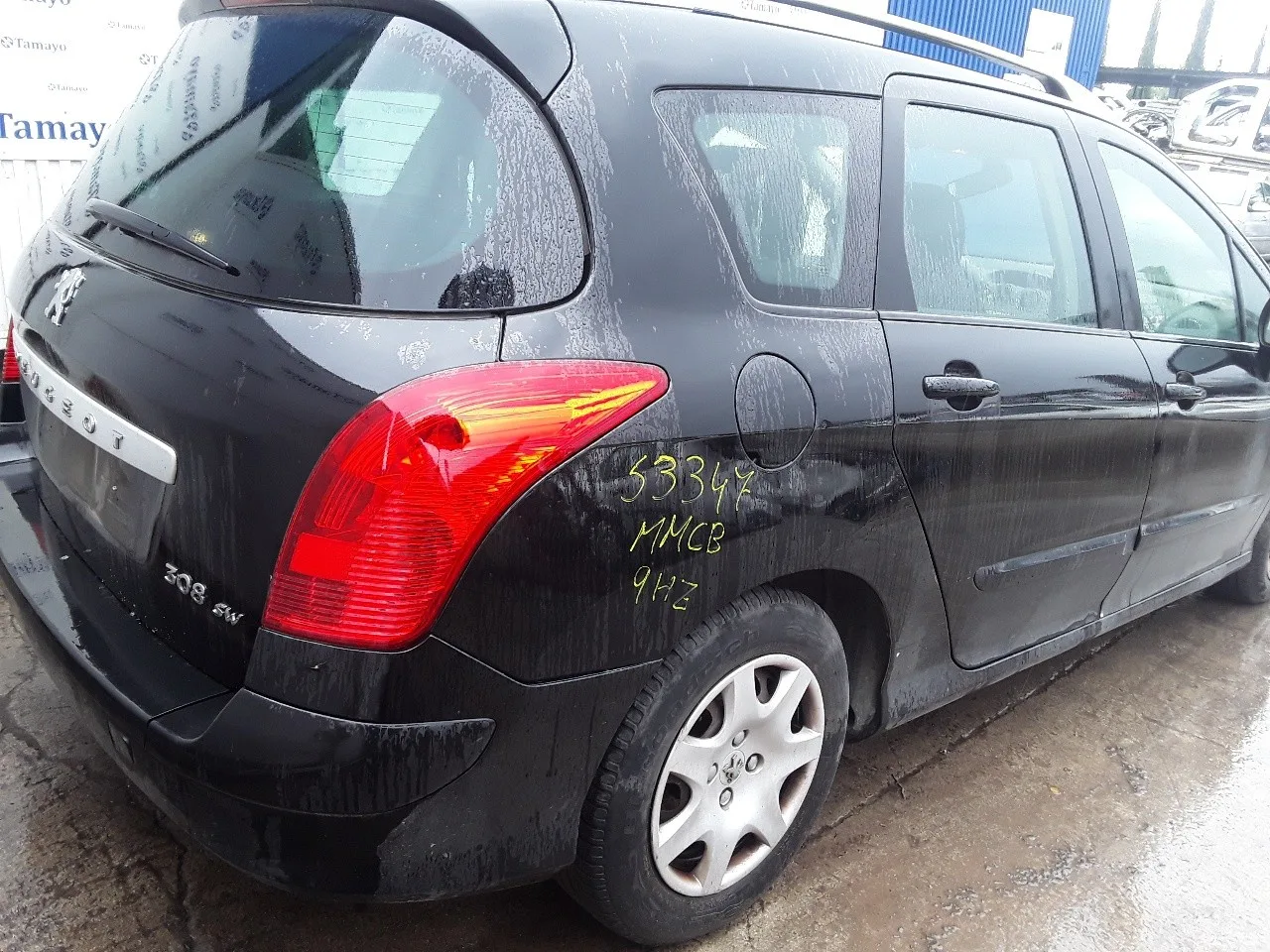 PEUGEOT 308 SW PEUGEOT 308 SW '2008 1.6 HDI FAP CAT (9HZ / DV6TED4) NEGRO 2008