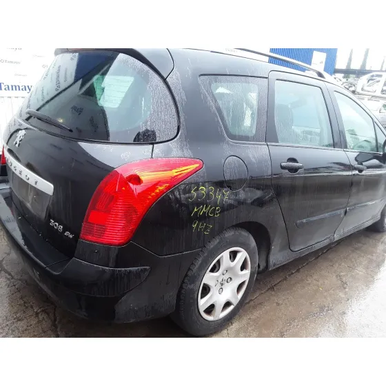 PEUGEOT 308 SW '2008 1.6 HDI FAP CAT (9HZ / DV6TED4) NEGRO
