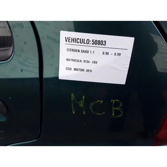 CITROEN SAXO '2002 1.1 VERDE