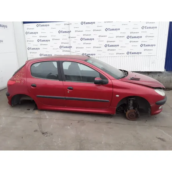 PEUGEOT 206 BERLINA '2000 1.9 DIESEL ROJO
