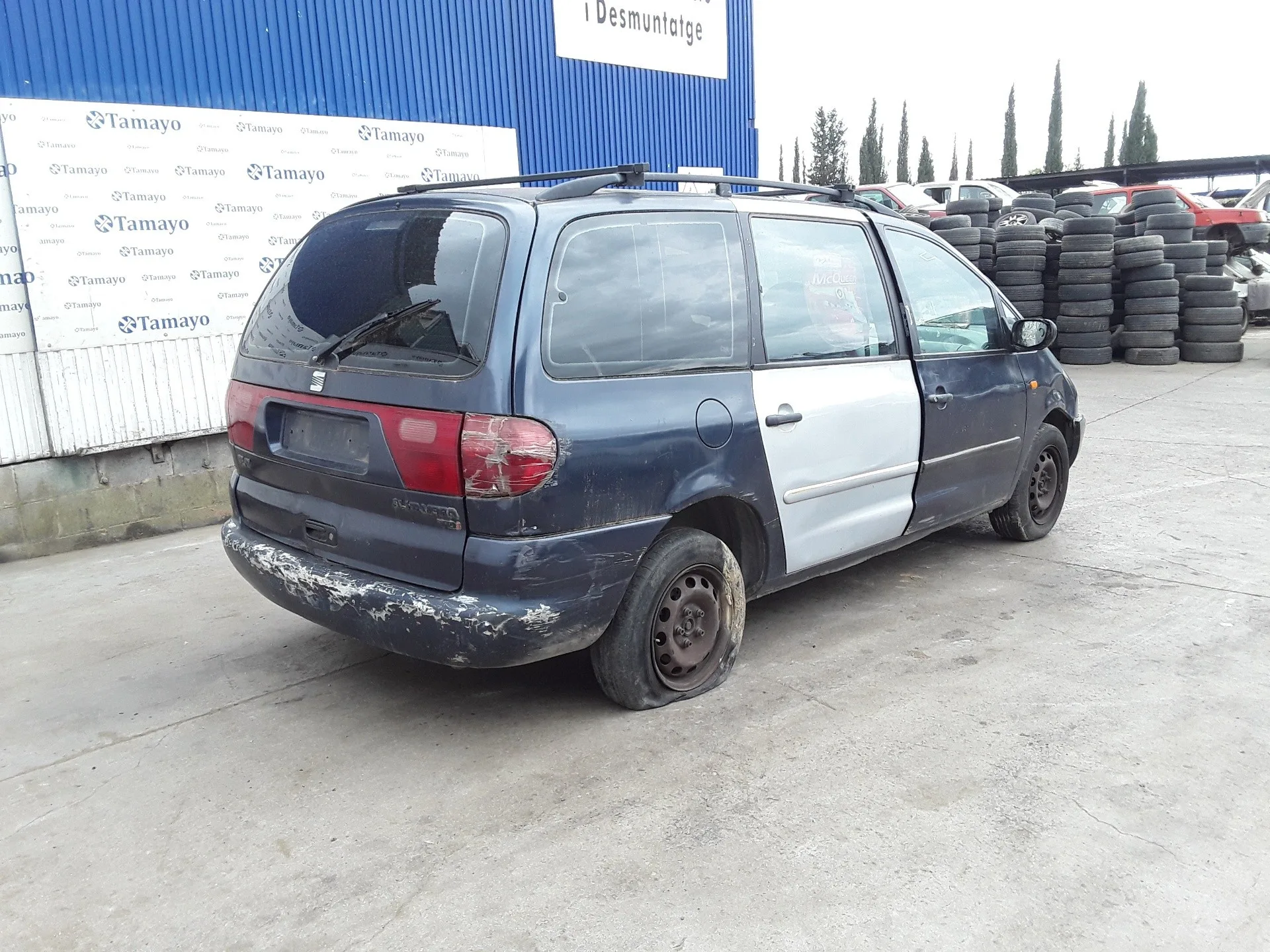SEAT ALHAMBRA (7V8) '1998 * AZUL MARINO