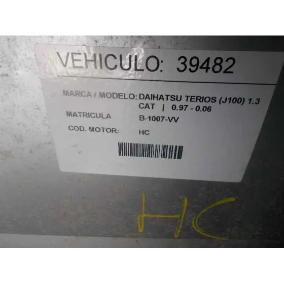 DAIHATSU TERIOS (J100) '1999 1.3 CAT PLATA