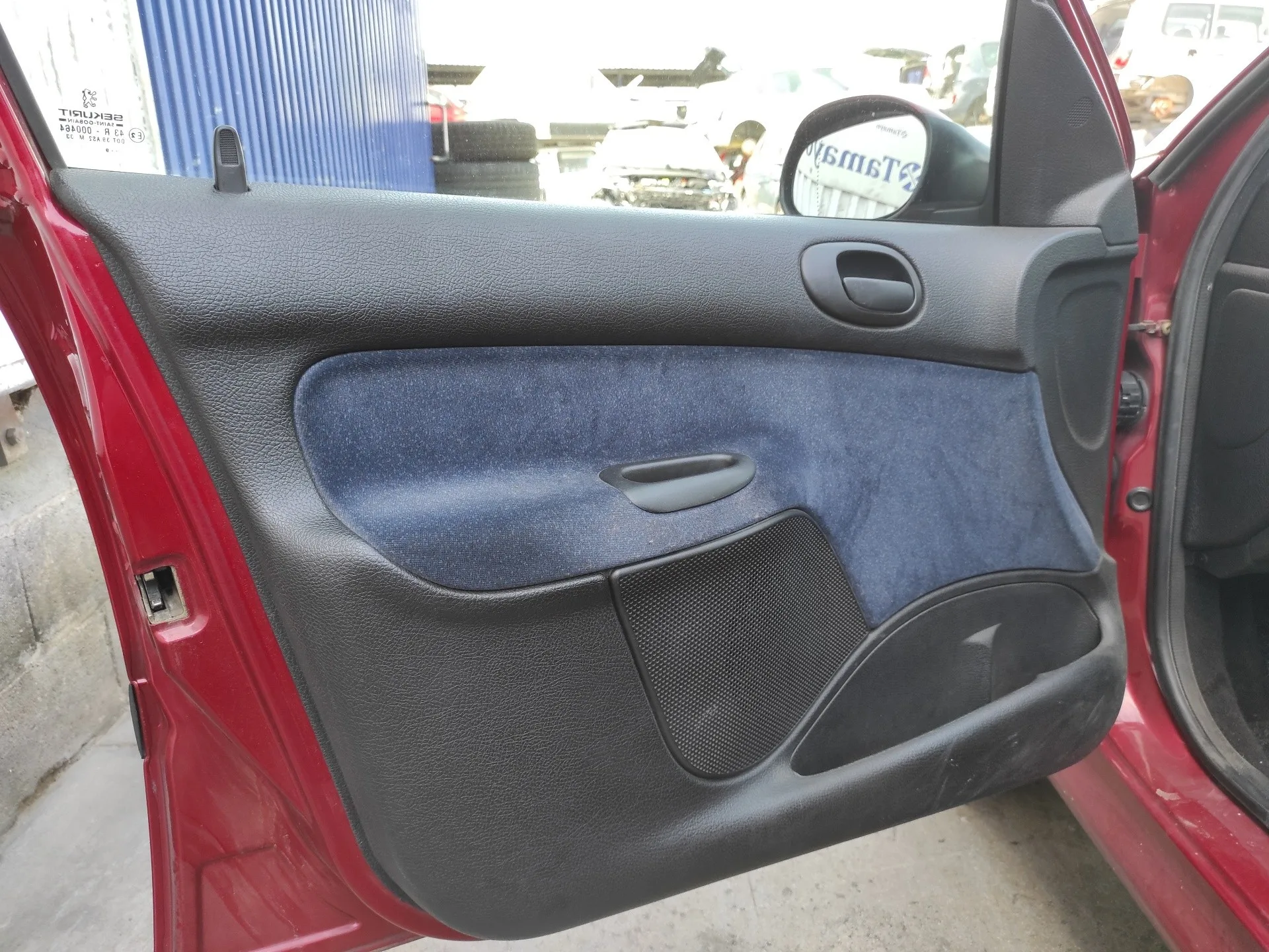 PEUGEOT 206 BERLINA '1999 1.9 DIESEL GRANATE