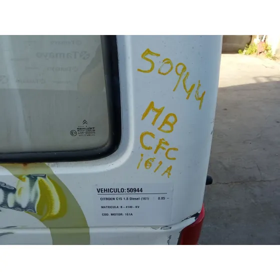 CITROEN C15 '1989 1.8 DIESEL (161) BLANCA