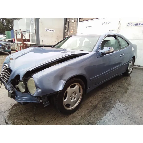 MERCEDES CLASE CLK (W208) COUPE '2000 2.3 COMPRESOR CAT AZUL CELESTE