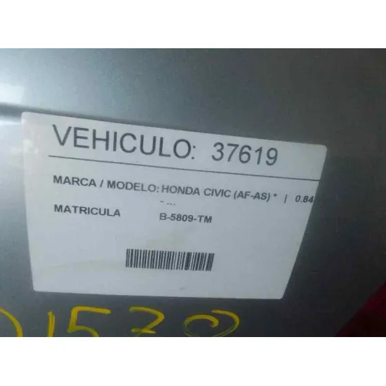 HONDA CIVIC (AF-AS) '1997 * PLATA