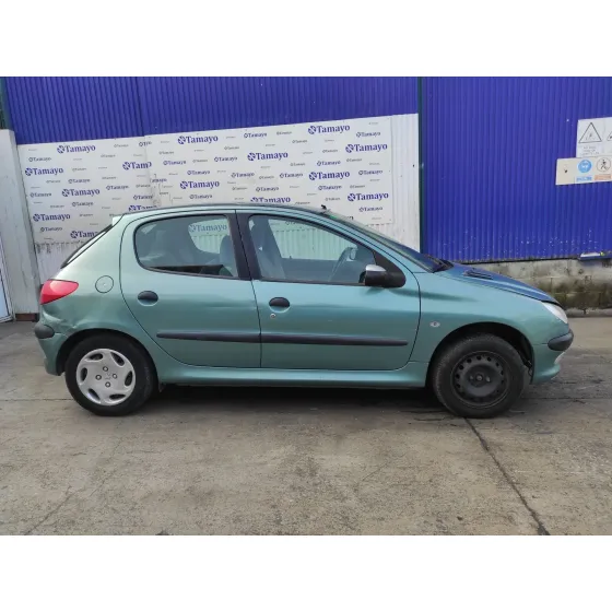 PEUGEOT 206 BERLINA '2000 1.9 DIESEL VERDE