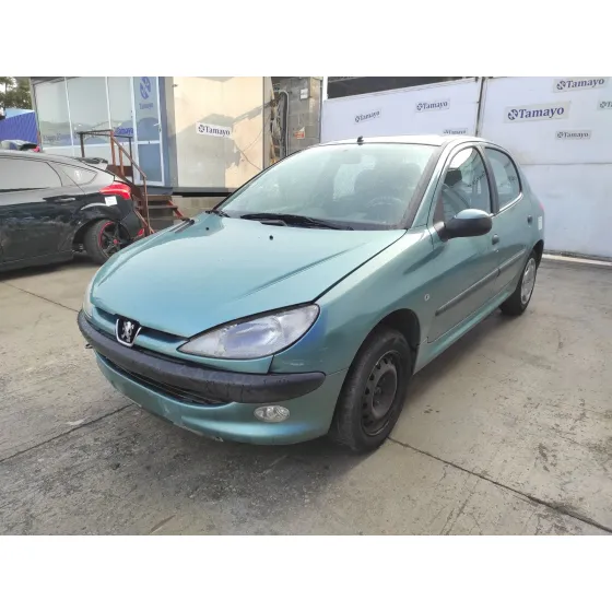 PEUGEOT 206 BERLINA '2000 1.9 DIESEL VERDE