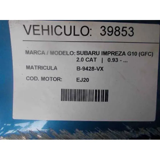 SUBARU IMPREZA G10 (GFC) '1999 2.0 CAT AZUL