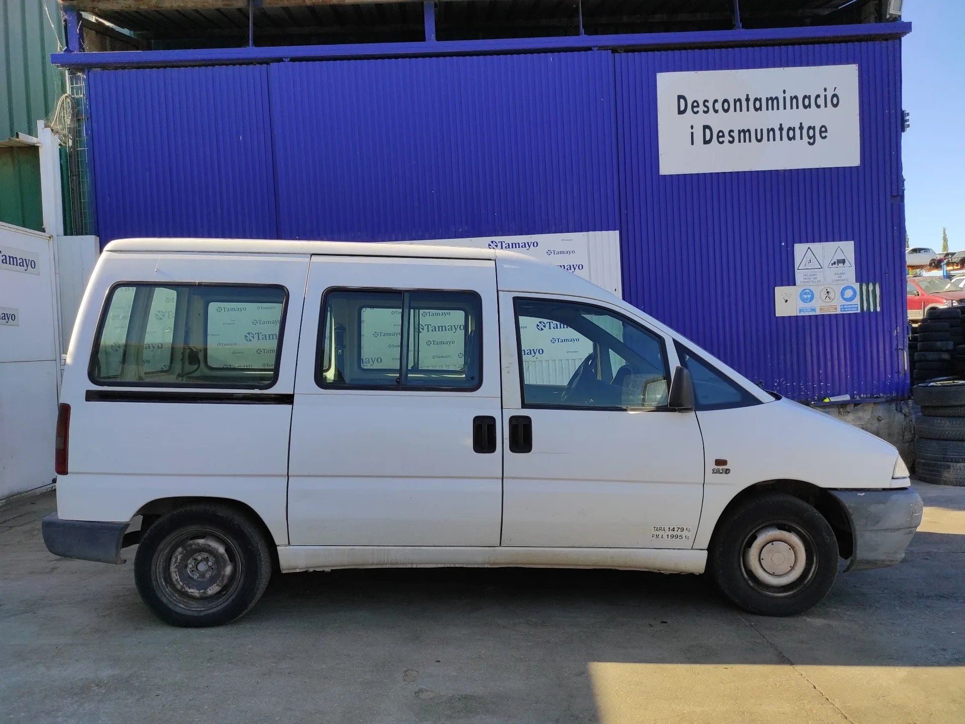 FIAT SCUDO (222) FIAT SCUDO (222) '1998 1.9 TURBODIESEL BLANCO 1995