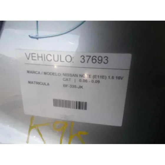 NISSAN NOTE (E11E) '2010 1.5 DCI TURBODIESEL CAT PLATA