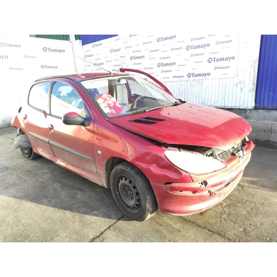 PEUGEOT 206 BERLINA '2001 1.1 ROJO