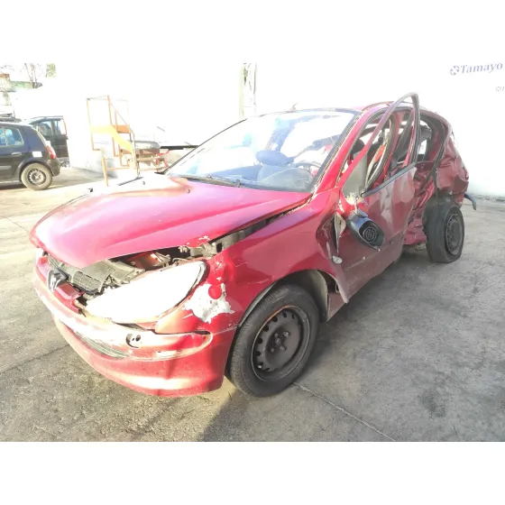 PEUGEOT 206 BERLINA '2001 1.1 ROJO