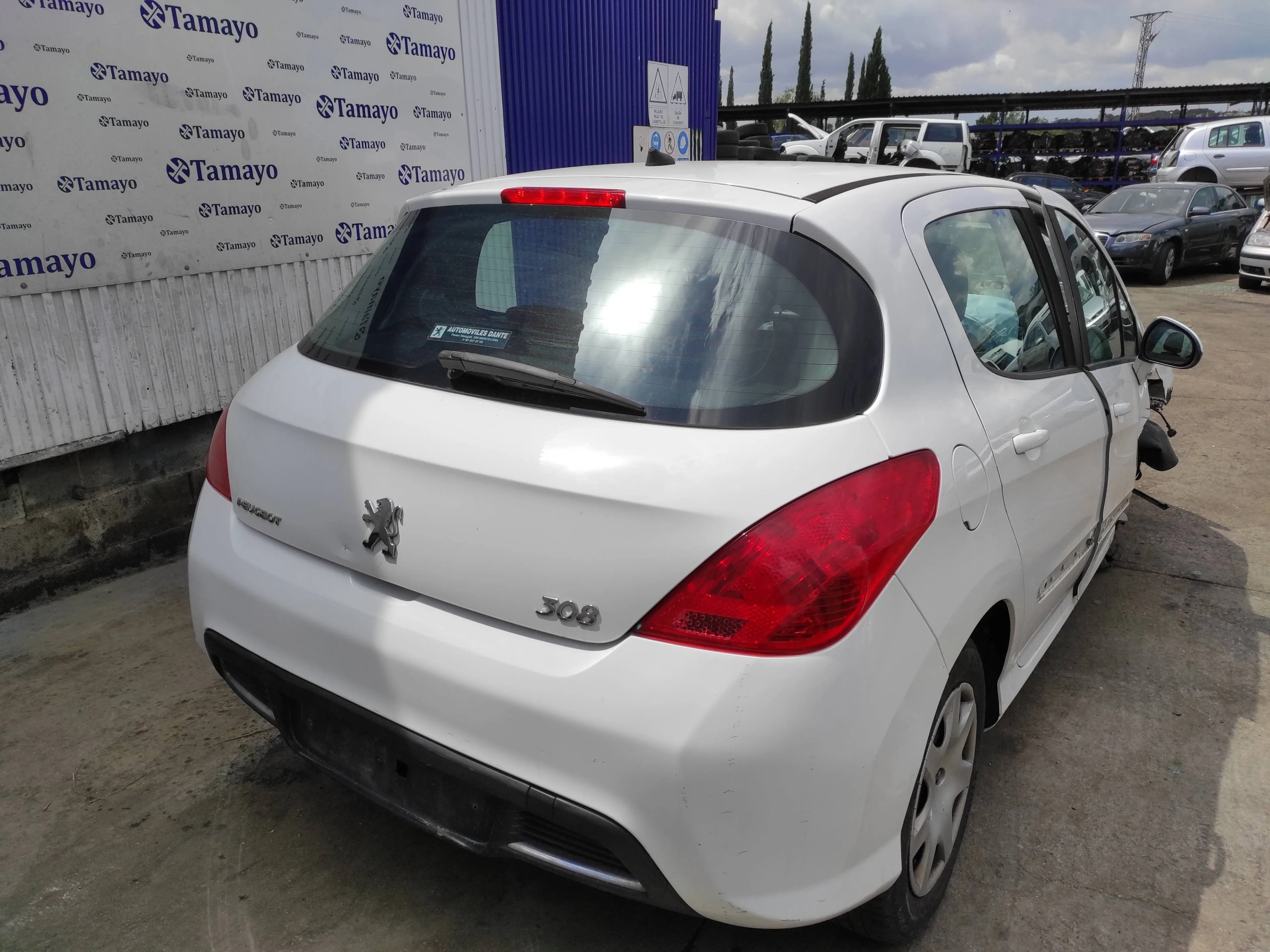 PEUGEOT 308 PEUGEOT 308 '2011 1.6 HDI FAP BLANCO 2007