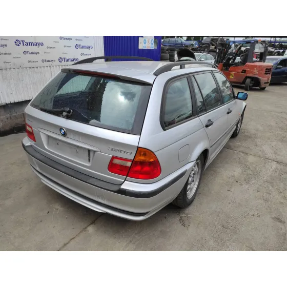 BMW SERIE 3 TOURING (E46) '2001 2.0 16V DIESEL CAT PLATA