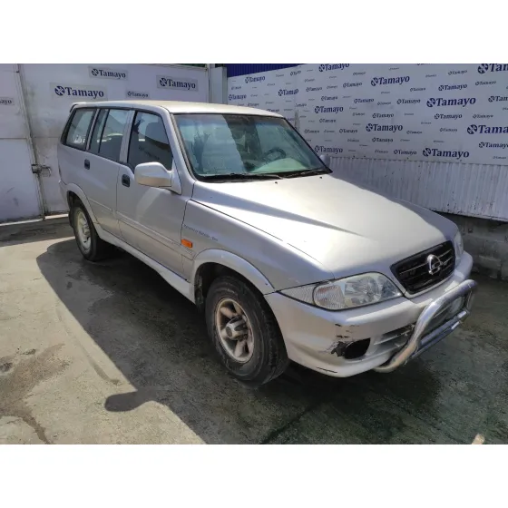 SSANGYONG MUSSO '2000 2.9 TURBODIESEL CAT PLATA
