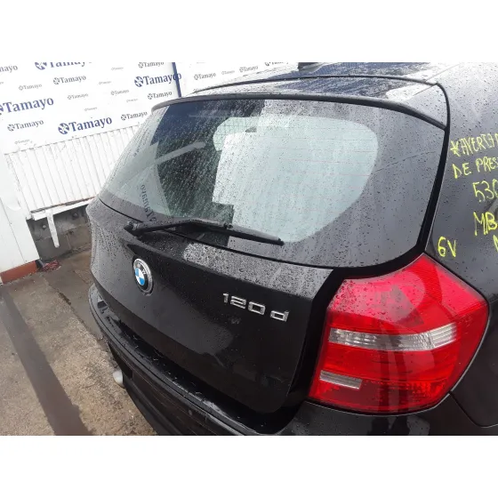 BMW SERIE 1 BERLINA (E81/E87) '2007 2.0 16V DIESEL NEGRO