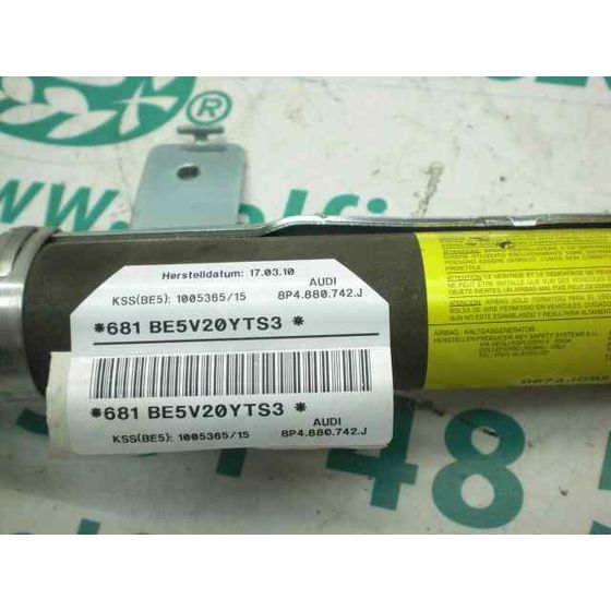 Airbag Cortina Delantero Derecho para Audi A3 Sportback (8P)