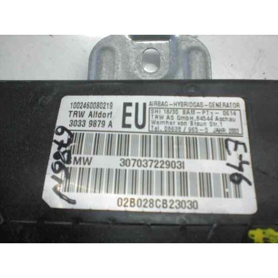 Airbag Lateral Izquierdo Para Bmw Serie 3 Touring