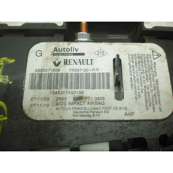 Airbag Lateral Izquierdo Para Renault Scenic Ii