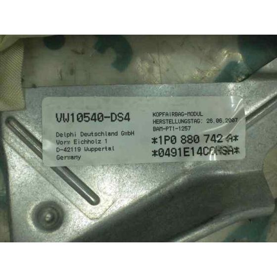 Airbag Cortina Delantero Derecho Para Seat Leon