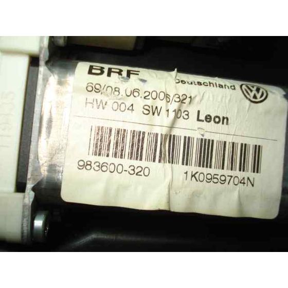 Elevalunas Trasero Derecho Para Seat Leon