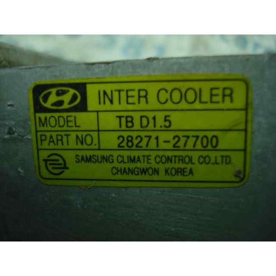 Intercooler Para Hyundai Getz
