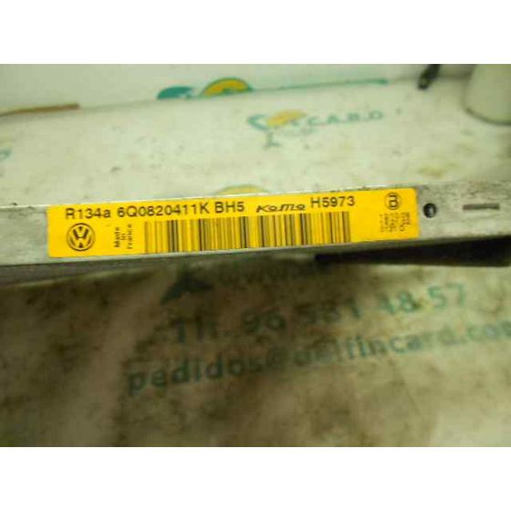 Condensador / Radiador Aire Acondicionado Para Skoda Fabia