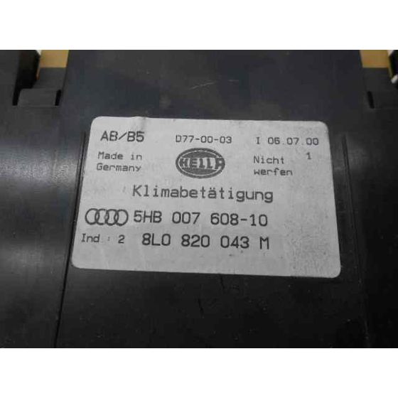 Mando Climatizador para Audi A3 (8L)