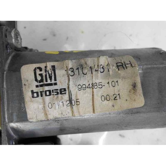 Elevalunas Delantero Derecho Para Opel Astra H Berlina