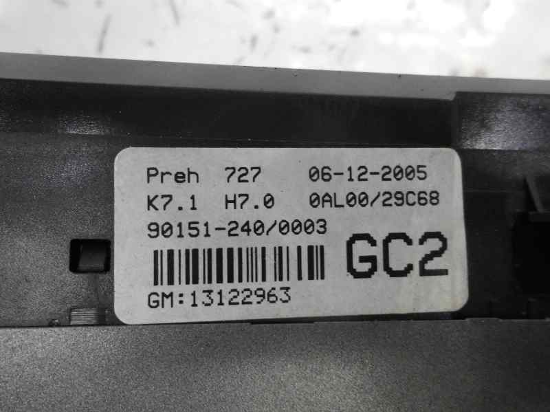 Mando Climatizador Para Opel Astra H Berlina