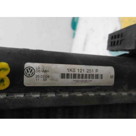 Radiador Agua Para Volkswagen Golf V Berlina