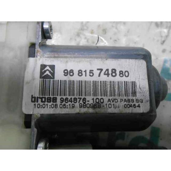 Motor Elevalunas Delantero Derecho Para Citroen C4 Berlina