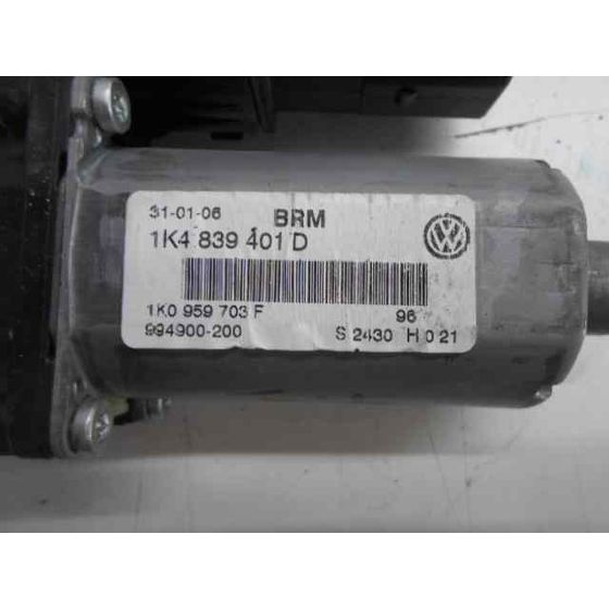 Motor Elevalunas Trasero Izquierdo Para Volkswagen Golf V Berlina