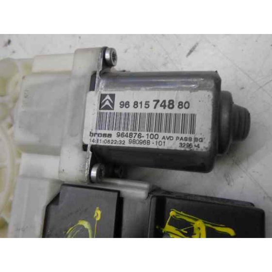 Motor Elevalunas Delantero Derecho Para Citroen C4 Berlina