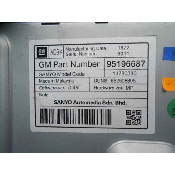 Sistema Navegacion Gps para Opel Astra J Lim.