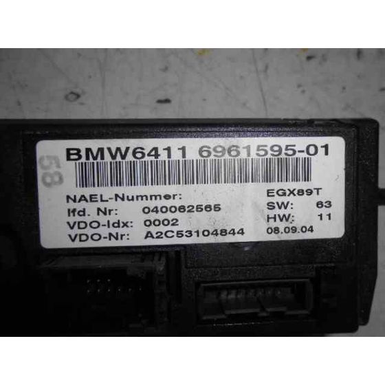 Mando Climatizador para Bmw Serie 1 Berlina (E81/E87)