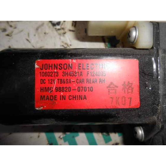 Elevalunas Trasero Derecho Para Kia Picanto