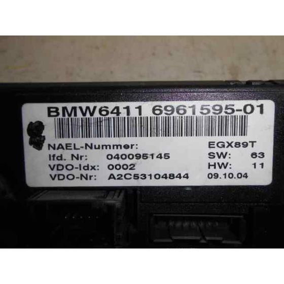 Mando Climatizador Para Bmw Serie 1 Berlina