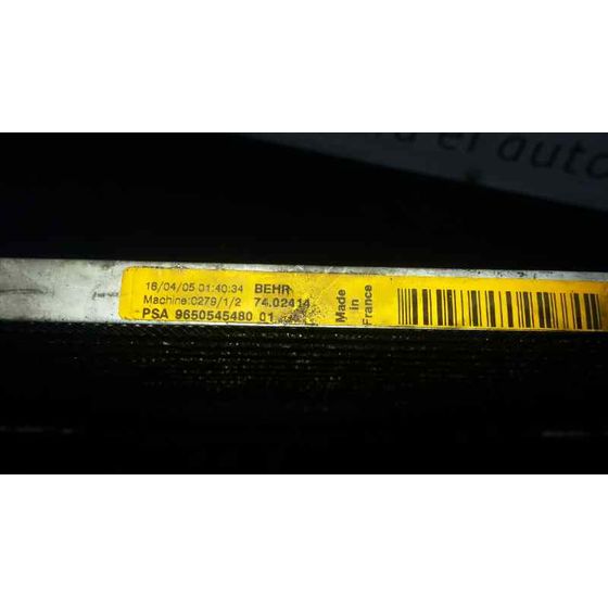 Condensador / Radiador Aire Acondicionado Para Citroen C4 Coupe