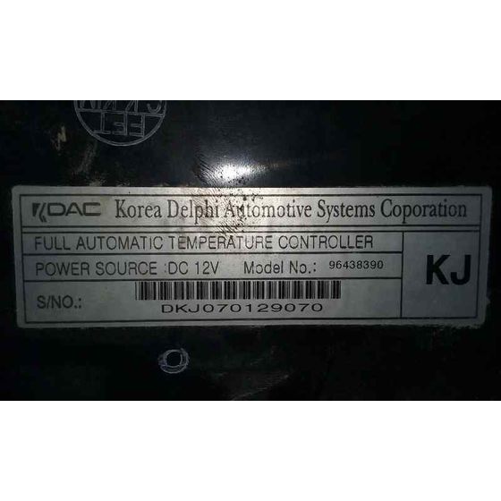 Mando Climatizador para Chevrolet Lacetti