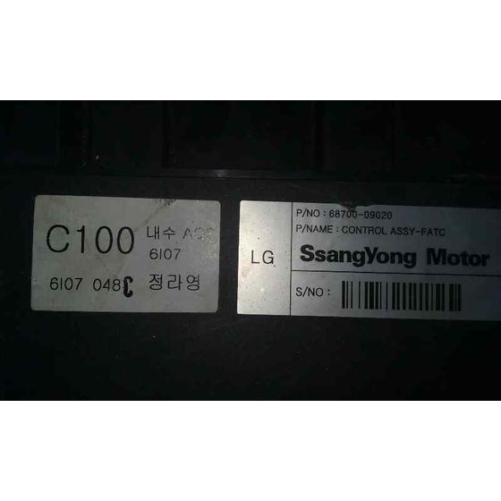 Mando Climatizador para Ssangyong Actyon