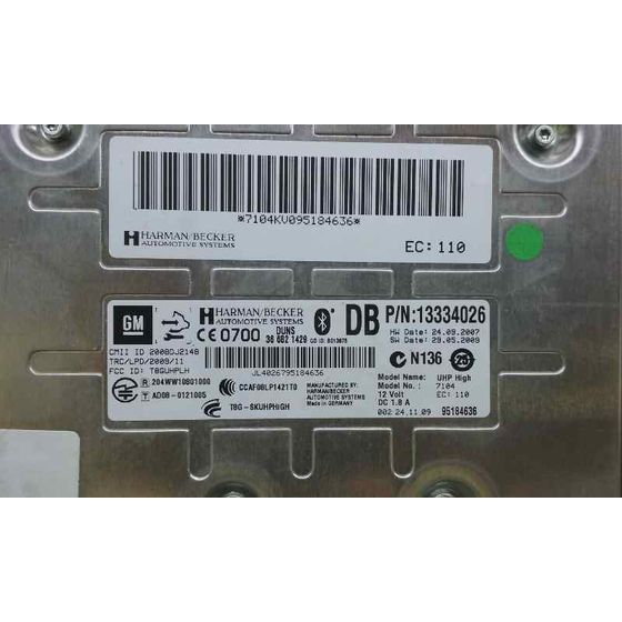 Modulo Bluetooth Para Opel Astra J Lim.