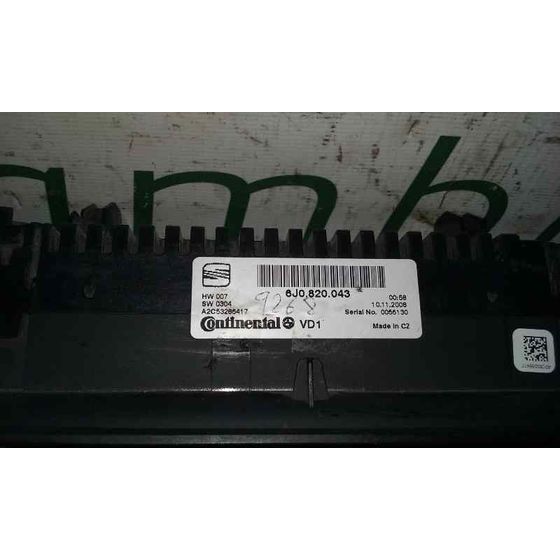 Mando Climatizador para Seat Ibiza Sc (6J1)