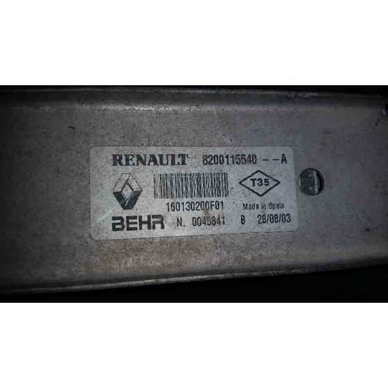 Intercooler Para Renault Scenic Ii