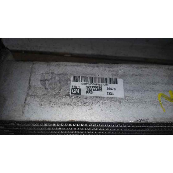 Intercooler Para Opel Zafira B