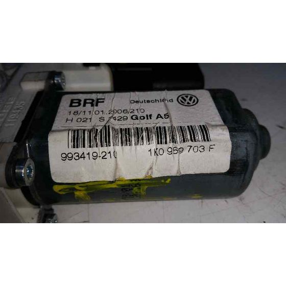 Motor Elevalunas Trasero Izquierdo para Volkswagen Golf V Berlina (1K1)