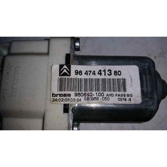 Motor Elevalunas Delantero Derecho Para Citroen C4 Berlina