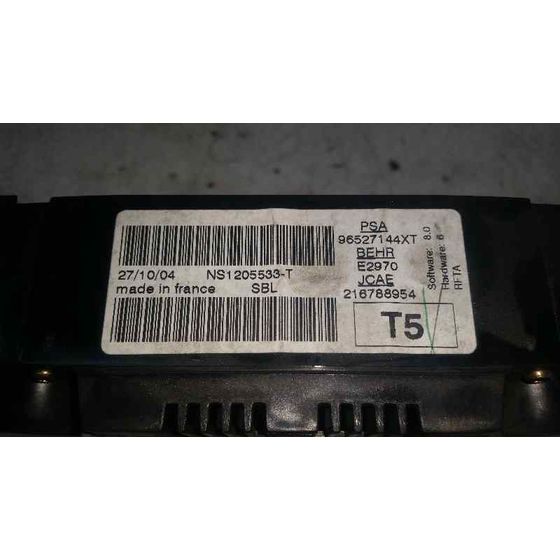 Mando Climatizador Para Peugeot 307