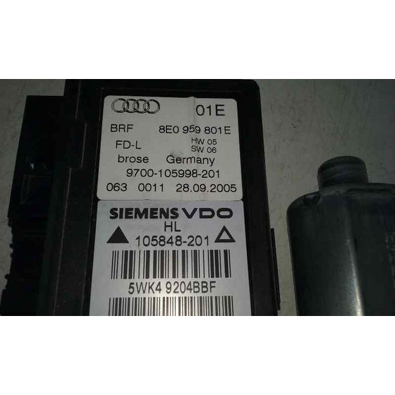 Motor Elevalunas Trasero Izquierdo para Audi A4 Avant